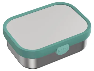 Produktbild von Mepal CAMPUS Edelstahl-Brotdose mit Gabel - Cool Mint