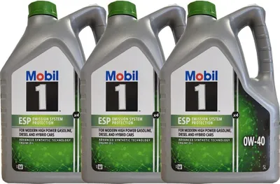 Produktbild von Mobil 1 ESP X4 0W-40 3x5Liter