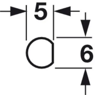 Image de Tringle pour espagnolette 2m50 diamètre 6mm - 226.07.254
