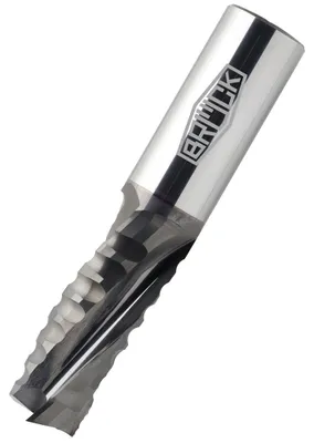 Image de Fraise d'ébauche/de finition CNC BRÜCK VHW Z3 - MEC D=12 mm NL=25 mm GL=80 mm S=12 mm - RL/RD Type STAMINA | 37212025080ST