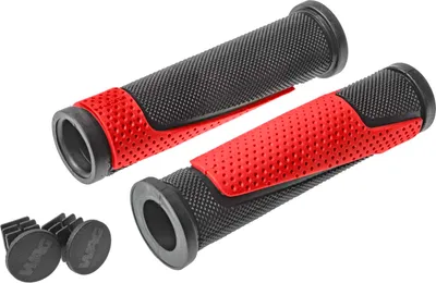 Produktbild von Wag Double D Griffe, Schwarz und Rot, 125 mm