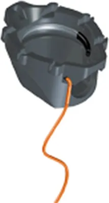 Productafbeelding van Hutterer & Lechner HL155 verwarmingsset, inclusief isolatie, voor de HL5100T-serie balkonafvoeren, 1 stuk.