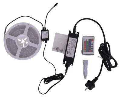Zdjęcie produktu dla Näve 18.5216861, Taśma led uniwersalna, Nastrój, Silikon, Syntetyk, IP44, Ciepłe białe, LED