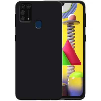 Immagine prodotto di Smartphonica Custodia in silicone per Samsung Galaxy M31 con interno morbido - Nero