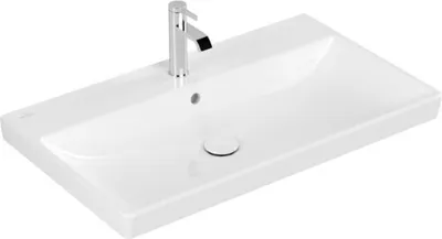 Immagine prodotto di Villeroy & Boch Avento lavabo armoire, 1 trou pour robinet, avec trop-plein, 800x470mm, 415680R1, 415680R1
