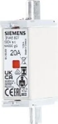 Produktbild von Siemens NH-Sicherung NH000 20A gG 500Vac/250Vdc