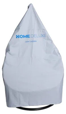 Produktbild von HOME DELUXE Regenabdeckung CAPE CADEIRA Hellgrau - 1-Sitzer I Regenabdeckung, Abdeckhaube, Schutzhülle, Abdeckplane hellgrau, Oxford Polyester 600D, 100% wasserdicht, witterungsbeständig, UV-beständig, Schutzhülle mit Zugband, wetterfeste Abdeckung