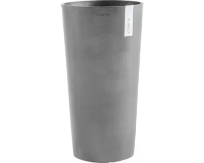 Produktbild von Pflanzvase Ecopots Amsterdam Kunststoff Ø 47 cm H 91 cm grau