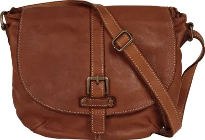 Produktbild von Cluty Umhängetasche Damen 019536 cognac