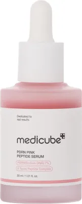 A bottle of Medicube PDRN Pink Peptide Serum.