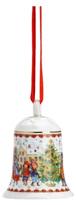 Produktbild von Porzellanglocke Weihnachtsglocke 7 CM