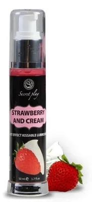 Immagine prodotto di Secretplay - Lubrificante 2-1 Effetto Calore Fragola E Crema 50 Ml
