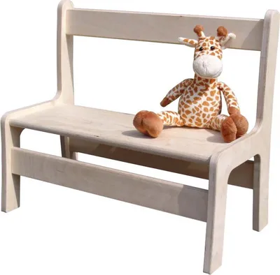 Produktbild von Eli-Kids Kinderbank - Geschliffen