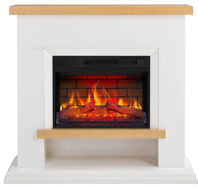 Produktbild von Elektrokamin ArtiFlame Shelford AF23BS weiß
