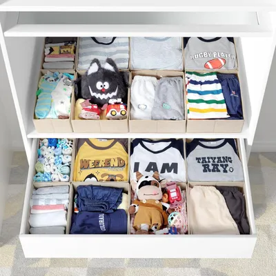 Obrázok produktu pre Organizér do zásuvky 100 x 58 cm, 16 kusov, skladací, na oblečenie