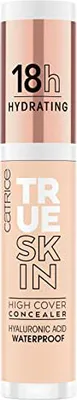 Produktbild von CATRICE True Skin High Cover, Warm Macadamia, trockene Haut, normale Haut, Flüssigkeit, Flasche, 4,5 ml, Frauen