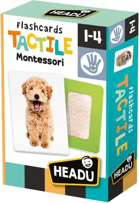 Obrázok produktu pre Headu HEADU Montessori flashcards Tactile