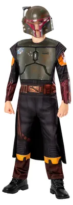 Produktbild von Kinder Deluxe Boba Fett Kostüm aus „The Book of Boba Fett“ Star Wars - 7-8 Jahre