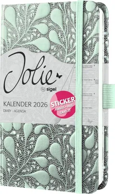 Immagine prodotto di sigel J6360 sigel calendario tascabile Jolie Beauty 2026 "Natura Incantata