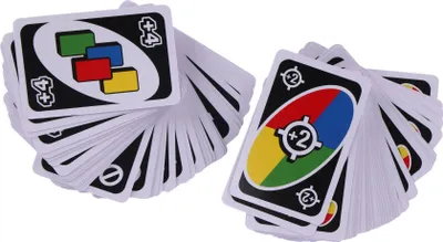 Produktbild von Mattel Games UNO All Wild, Kartenspiel, Abwurf, 7 Jahr(e), Familienspiel