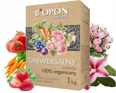 Obrázok produktu pre Granulované organické hnojivo 1kg Prírodné univerzálne hnojivo
