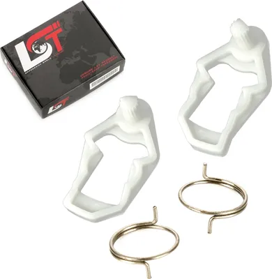 Produktbild von Türschloss Reparatursatz Set 4-tlg Feder Clip links rechts für MERCEDES ML W163