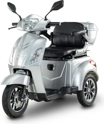 Obrázek produktu pro Elektrický skútr, invalidní vozík BILI BIKE SHINO G2 Li-Ion, 1000W, 25 km/h, stříbro