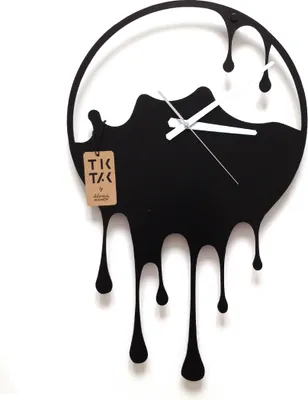 Produktbild von Decorizzly® Plask Wanduhr