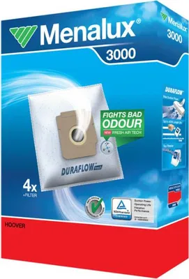 Produktbild von MENALUX Staubsäcke für Hoover (4Stk.) 3000