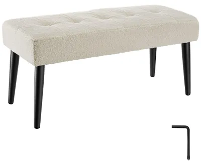 Obrázek produktu pro tectake® Lavička Glora, nosnost 220 kg, rozměry 95 x 38 x 45 cm