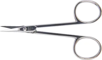 Obrázek produktu pro Nippes Solingen Nůžky na kůži zahnuté špičaté 9 cm