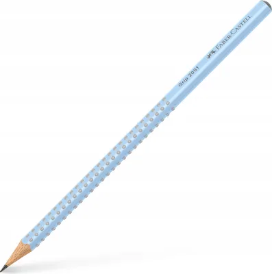 Produktbild von FABER-CASTELL Dreikant-Graphitstift für die Schule Grip 2001 B HIMMELBLAU