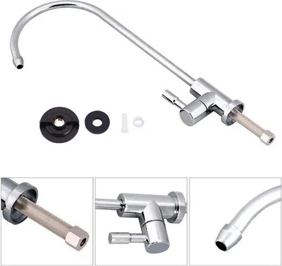 Image de Robinet en acier inoxydable pivotant à 360° pour plus de flexibilité
