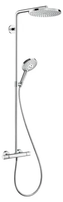 Productafbeelding van Hansgrohe Raindance S douchekolom 240 1jet PowderRain EcoSmart+ met thermostaat, chroom