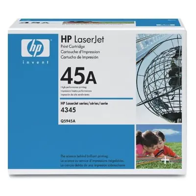 Produktbild von HP 45A Schwarz Original LaserJet Tonerkartusche, 18000 Seiten, Schwarz, 1 Stück(e)