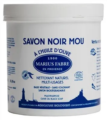 Produktbild von Schwarze Seife in Pasteform 1 kg - Marius Fabre