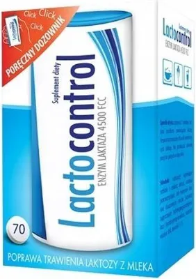 Produktbild von Lactocontrol 70 Tabletten Laktase-Enzym