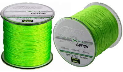 Produktbild von Mistrall Shiro Catfish X4 Geflochtene Schnur Wels Grün 0,80mm
