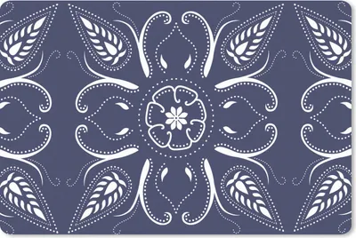Produktbild von MuchoWow® Schreibtischunterlage Gestaltung - Mandala - Bohème 60x40 cm - XXL Mauspad - Großes Mauspad