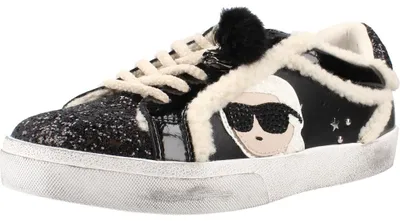 Produktbild von KARL LAGERFELD SKOOL IKONIC PEEP LINED LO Schwarz