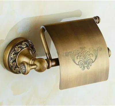 Produktbild von Vintage Toilettenpapierhalter WC Rollenhalter Papierrollenhalter Papierhalter