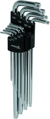 Obrázok produktu pre Sada Torx kľúčov typu L T10 - T50