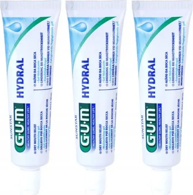 Produktbild von Gum | Zahnpasta - Zahnfleischgel Hydral - 50 Ml - Sofortige Befeuchtung - Alkoholfrei - Empfindliches Zahnfleisch
