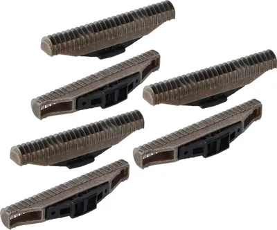 Produktbild von vhbw 6x Klingenblock kompatibel mit Remington RS7876, RS7403, RS7866, RS7868, RS7830, RS7832 Rasierer Schwarz Silber