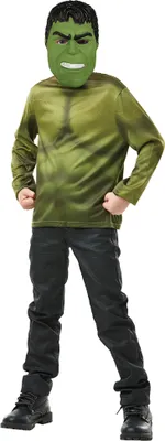 Zdjęcie produktu dla Hulk top z maską w jednym rozmiarze dla dzieci