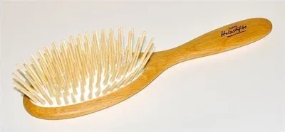 Produktbild von Keller PS Pneumatikbürste buche, groß oval, Holzstifte o. Nopp