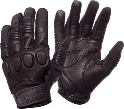 Produktbild von TUCANO URBANO GIG Schwarze Leder Sommerhandschuhe größe XL