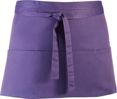 Produktbild von Premier Workwear PR155 | Taschenschürze ŽColoursŽ - 60 x 33 cm - Hauswäsche: bis 60 ° - Farbe: Purple (ca. Pantone 269) - Größe: 60 x 33 cm