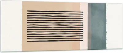 Produktbild von Bilder auf glas - Einteilig - Abstraktion Grafik Linien - 140x50cm - Glasbilder - Wandbilder - Bilder - Wanddekoration aus Glas - Glas Bilder - Wandbild auf Glas - GAB140x50-5034
