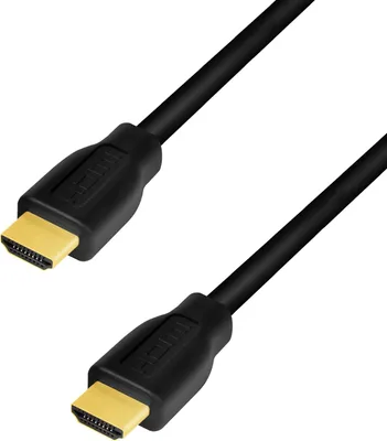 Produktbild von Logilink HDMI-Kabel A/M zu A/M. 4K/60 Hz. CCS. schwarz. 5.0m
